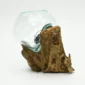 Molten Glass Vase on Driftwood H1AMG-025-1005-02